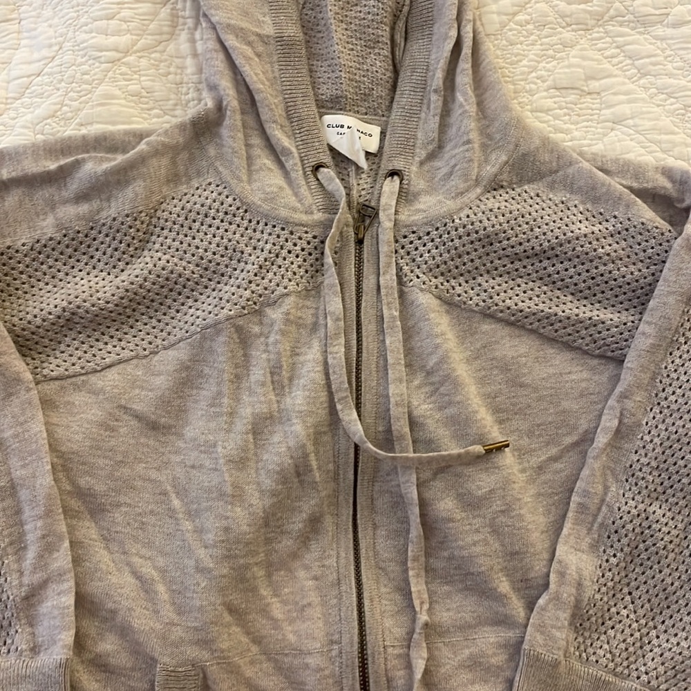 Club Monaco Cashmere hoodie